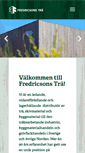 Mobile Screenshot of fredricsons.com